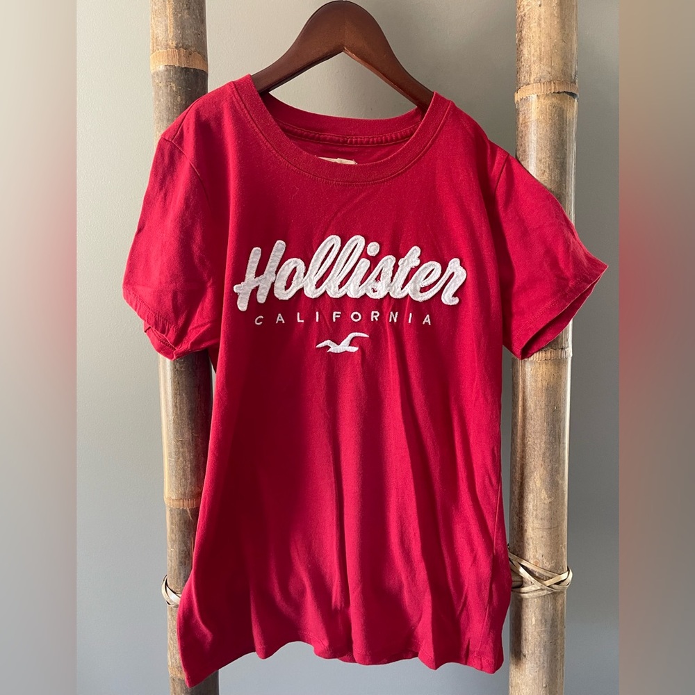 Hollister Vibrant Red Tee